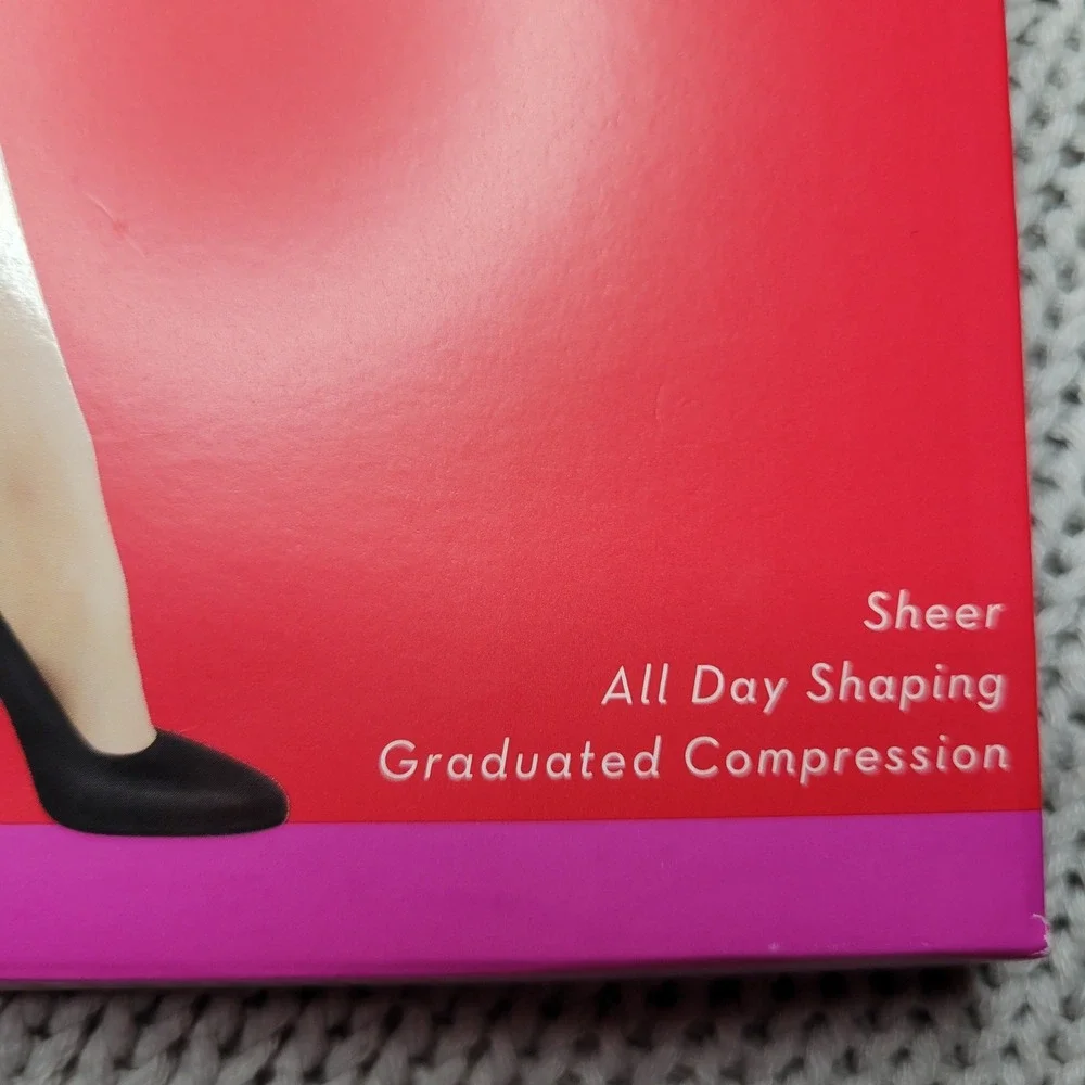 Spanx New/Improved Sheers All Day Shaping Graduated Compression Shade S5 Size C